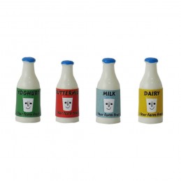 Minis Casa de los Ratones  botellas de leche