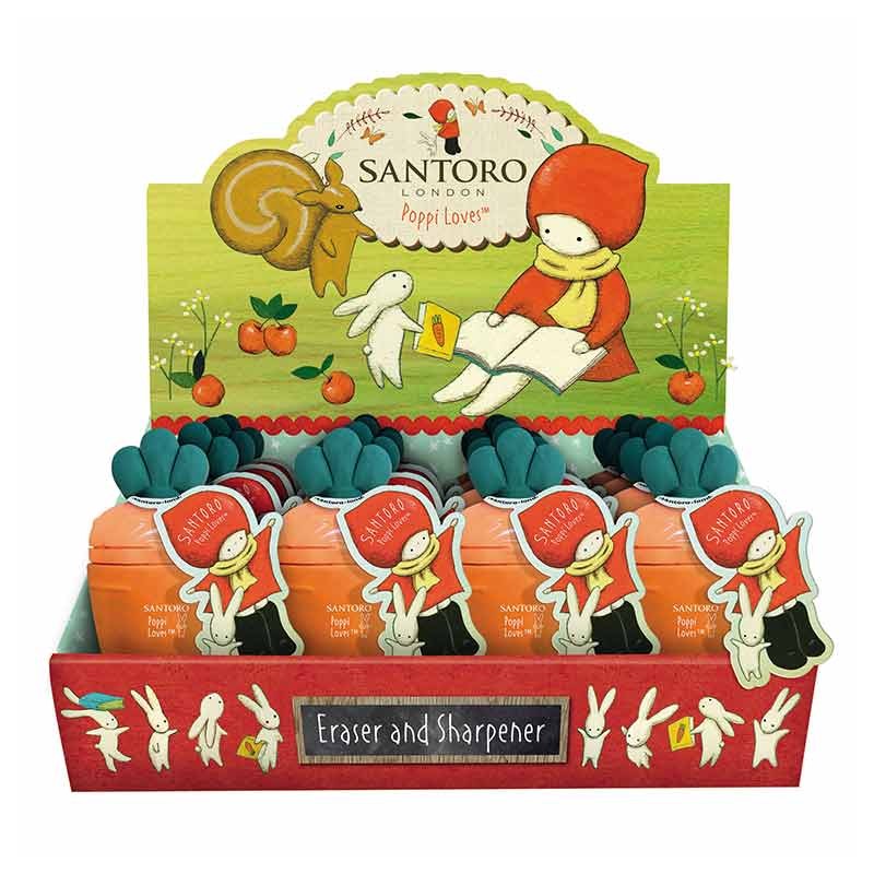 Sacapuntas Zanahoria Poppi - Santoro