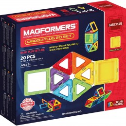 Magformers Window Plus Set 20 piezas
