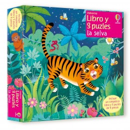 Libro con 3 puzzles La Selva