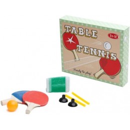 Mini set juego tenis de mesa