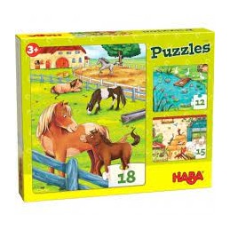 Puzzles Animales de Granja...