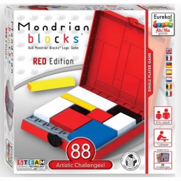 Mondrian Blocks Versión Rojo